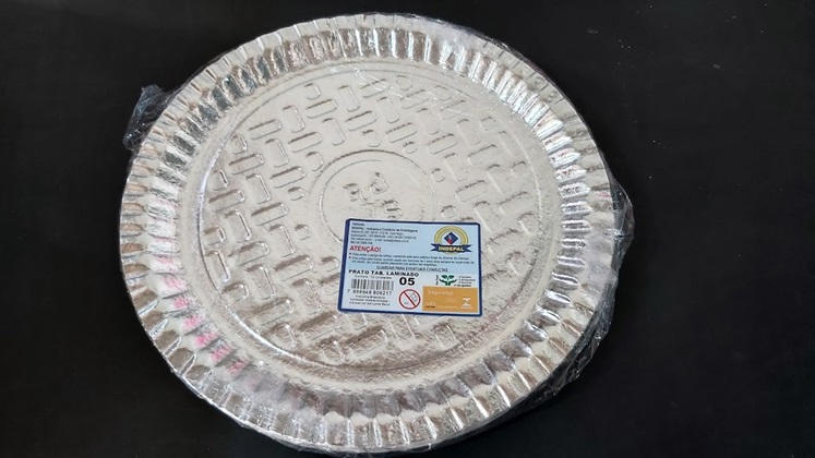 PRATO TABULEIRO LAMINADO 05 UNID 28CM